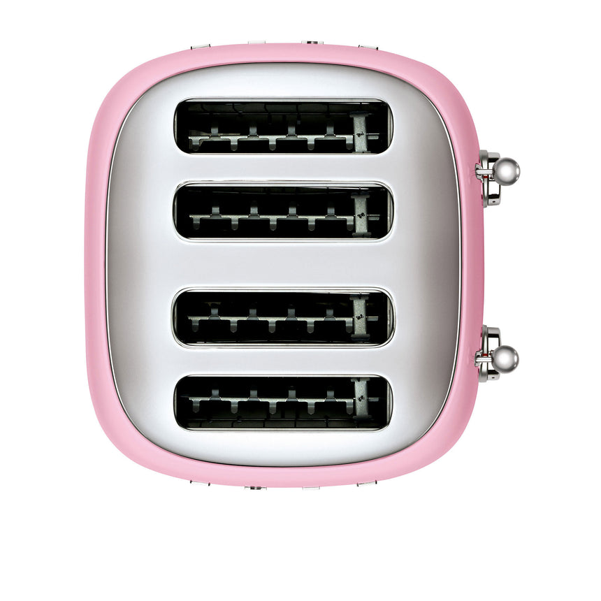 Smeg 50's Retro Style TSF03 4 Slot Toaster in Pink - Image 05