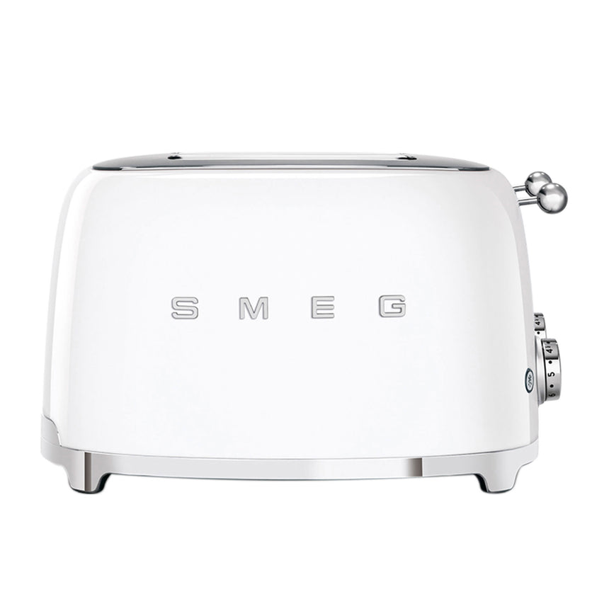 Smeg 50's Retro Style TSF03 4 Slot Toaster in White - Image 05