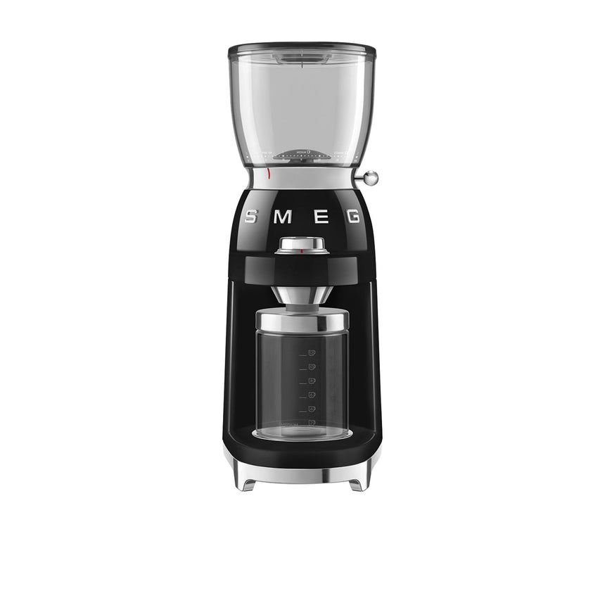 Smeg 50's Retro Style CGF01 Coffee Grinder in Black - Image 01