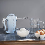 Smeg 50's Retro Style HMF01 Digital Hand Mixer in Pastel in Blue - Image 03