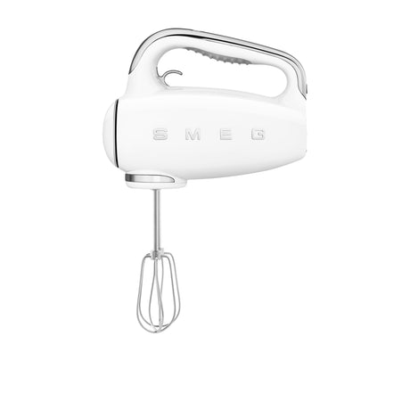 Smeg 50's Retro Style HMF01 Digital Hand Mixer in White - Image 01