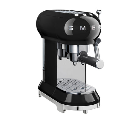 Smeg 50's Retro Style ECF01 Espresso Coffee Machine in Black - Image 01