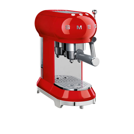 Smeg 50's Retro Style ECF01 Espresso Coffee Machine in Red - Image 01