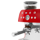 Smeg 50's Retro Style EGF03 Espresso Machine with Built In Grinder Red - Image 06