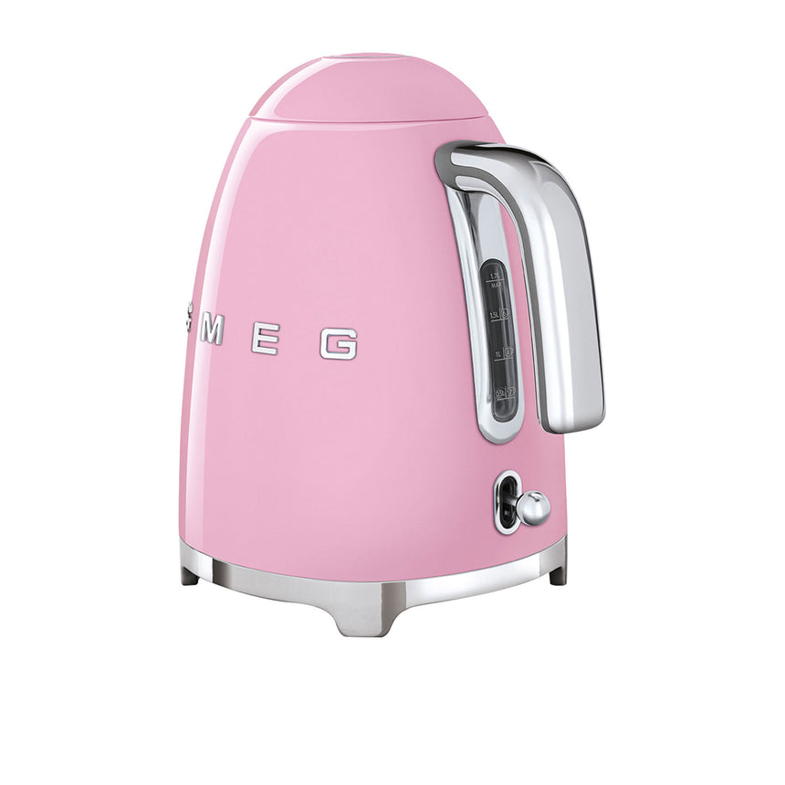 Smeg 50's Retro Style KLF03Kettle 1.7 litre in Pastel in Pink - Image 03