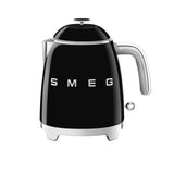 Smeg 50's Retro Style KLF05 Mini Kettle 800ml in Black - Image 01