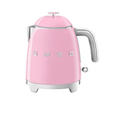 Smeg 50's Retro Style KLF05 Mini Kettle 800ml in Pastel in Pink - Image 01