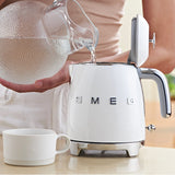 Smeg 50's Retro Style KLF05 Mini Kettle 800ml White - Image 02