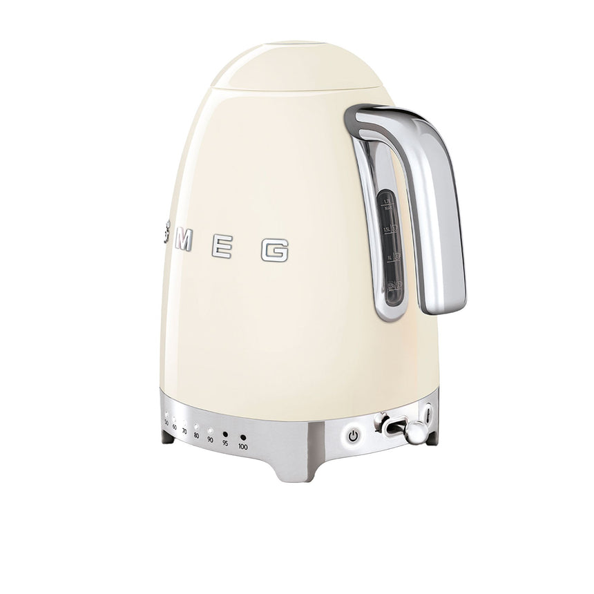 Smeg 50's Retro Style KLF04 Variable Temperature Kettle 1.7 litre Cream - Image 04