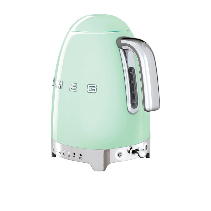 Smeg 50's Retro Style KLF04 Variable Temperature Kettle 1.7 litre in Pastel Green - Image 03