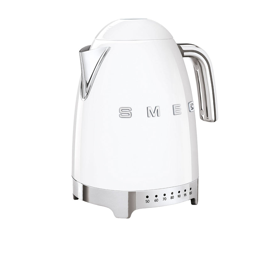 Smeg 50's Retro Style KLF04 Variable Temperature Kettle 1.7 litre in White - Image 03