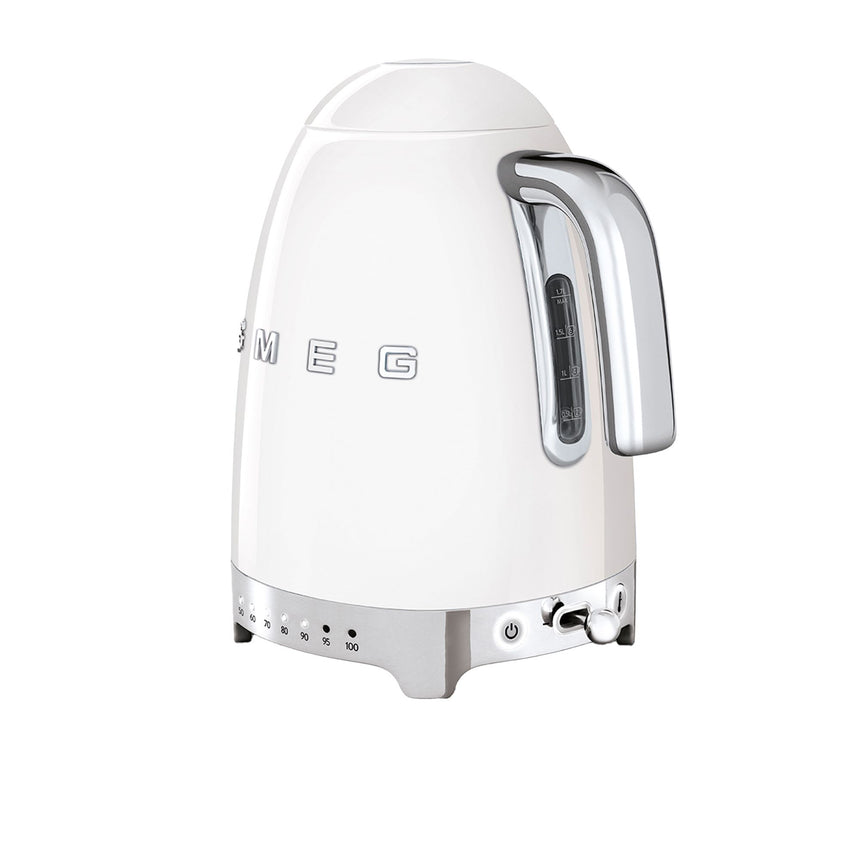 Smeg 50's Retro Style KLF04 Variable Temperature Kettle 1.7 litre in White - Image 04