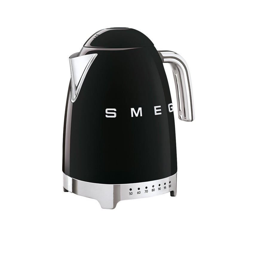 Smeg 50's Retro Style KLF04 Variable Temperature Kettle 1.7 litre in Black - Image 02