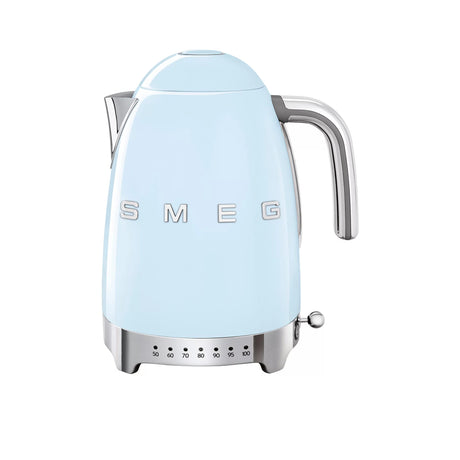 Smeg 50's Retro Style KLF04 Variable Temperature Kettle 1.7 litre in Pastel in Blue - Image 01