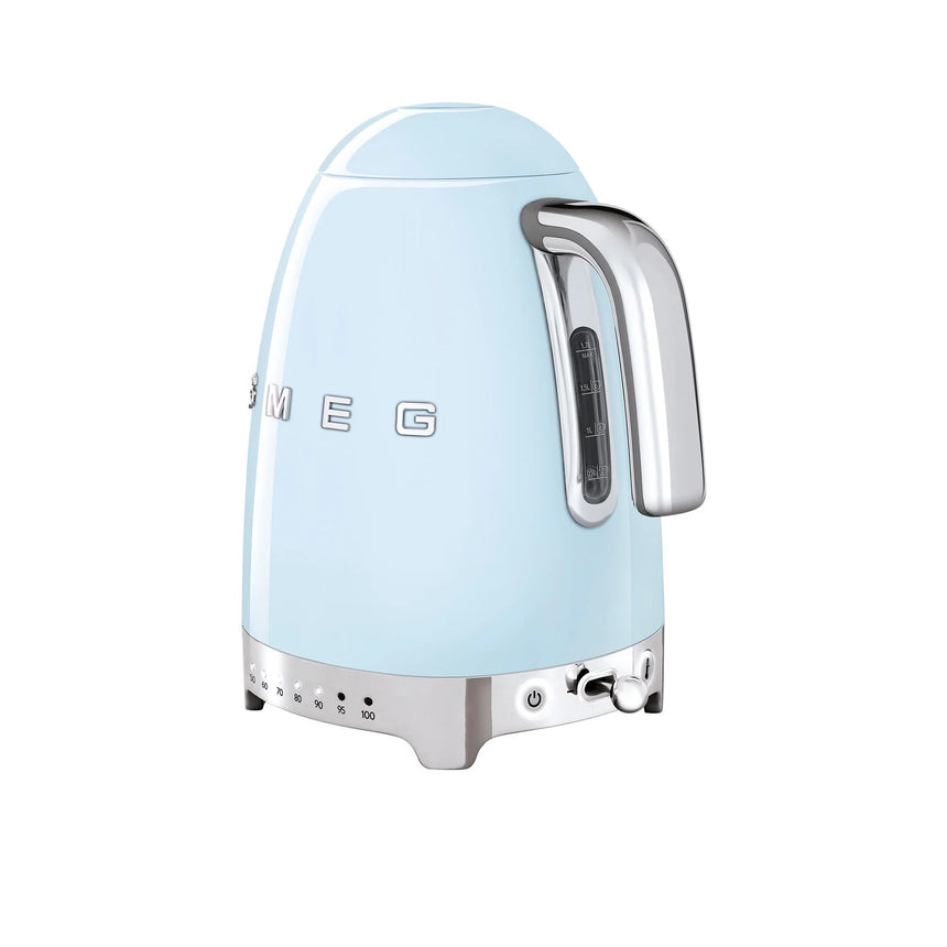 Smeg 50's Retro Style KLF04 Variable Temperature Kettle 1.7 litre in Pastel in Blue - Image 03