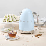 Smeg 50's Retro Style KLF04 Variable Temperature Kettle 1.7 litre in Pastel in Blue - Image 04