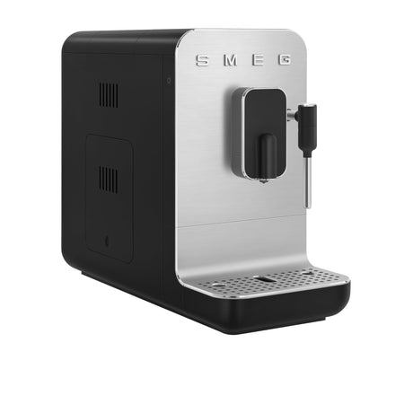 Smeg Bean to Cup BCC12 Coffee Machine with Milk Wand Matte Black - Image 01