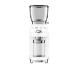 Smeg 50's Retro Style CGF01 Coffee Grinder in White - Image 01