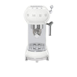 Smeg 50's Retro Style ECF01 Espresso Coffee Machine in White - Image 04