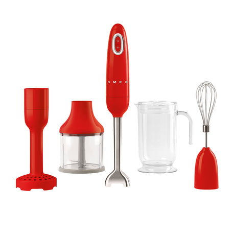 Smeg 50's Retro Style HBF02 Hand Blender 700W in Red - Image 01