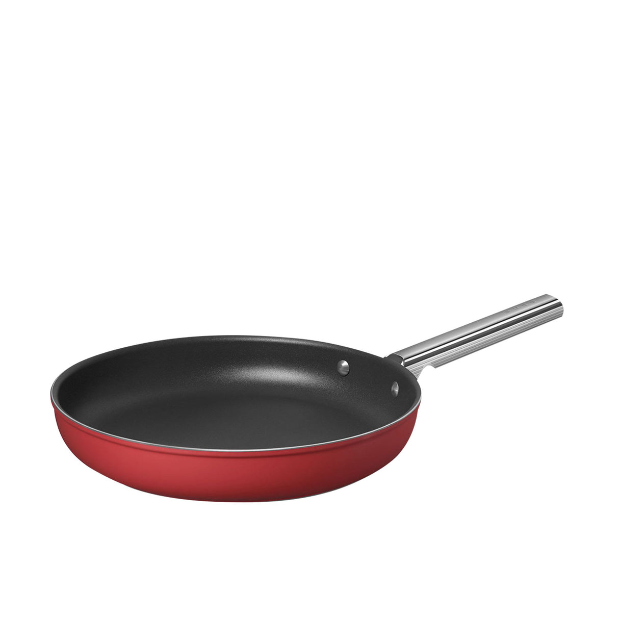 Smeg Non Stick Frypan 30cm in Red - Image 01