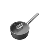 Smeg Non Stick Saucepan with Lid 20cm - 2.7 litre in Black - Image 03