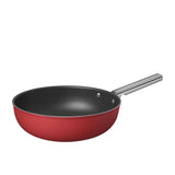 Smeg Non Stick Wok 30cm in Red - Image 01