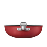 Smeg Non Stick Wok 30cm in Red - Image 03