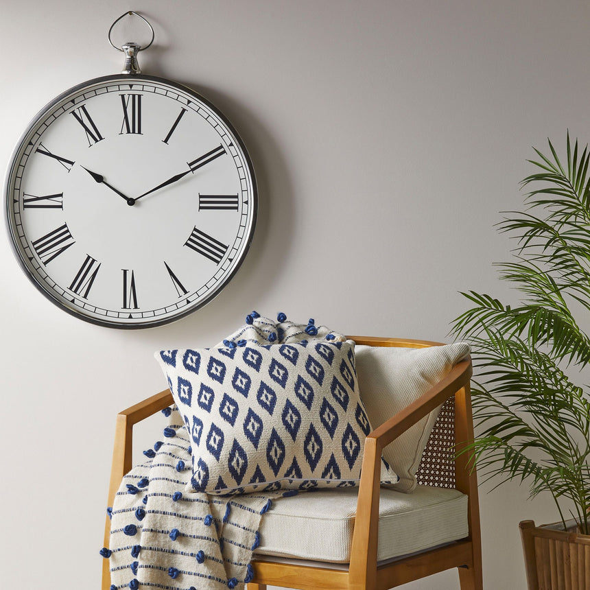 Society Home Northampton Wall Clock 60cm White - Image 02