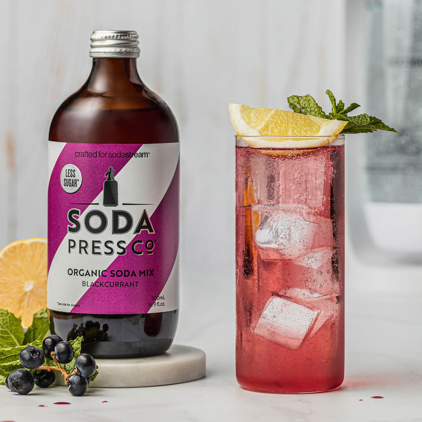 SodaStream Soda Press Co Organic Soda Syrup 500ml in Blackcurrant Bliss - Image 02