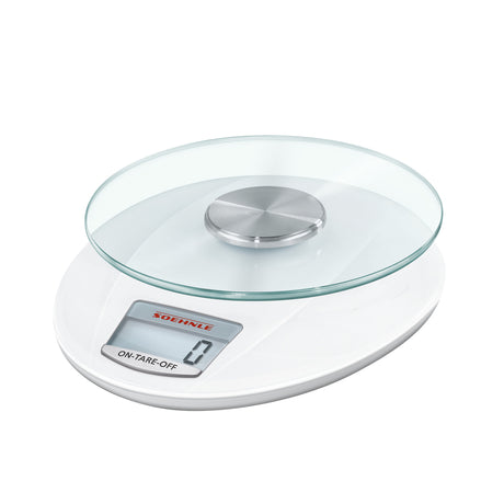 Soehnle Roma Plus Digital Kitchen Scale 5Kg in White - Image 01