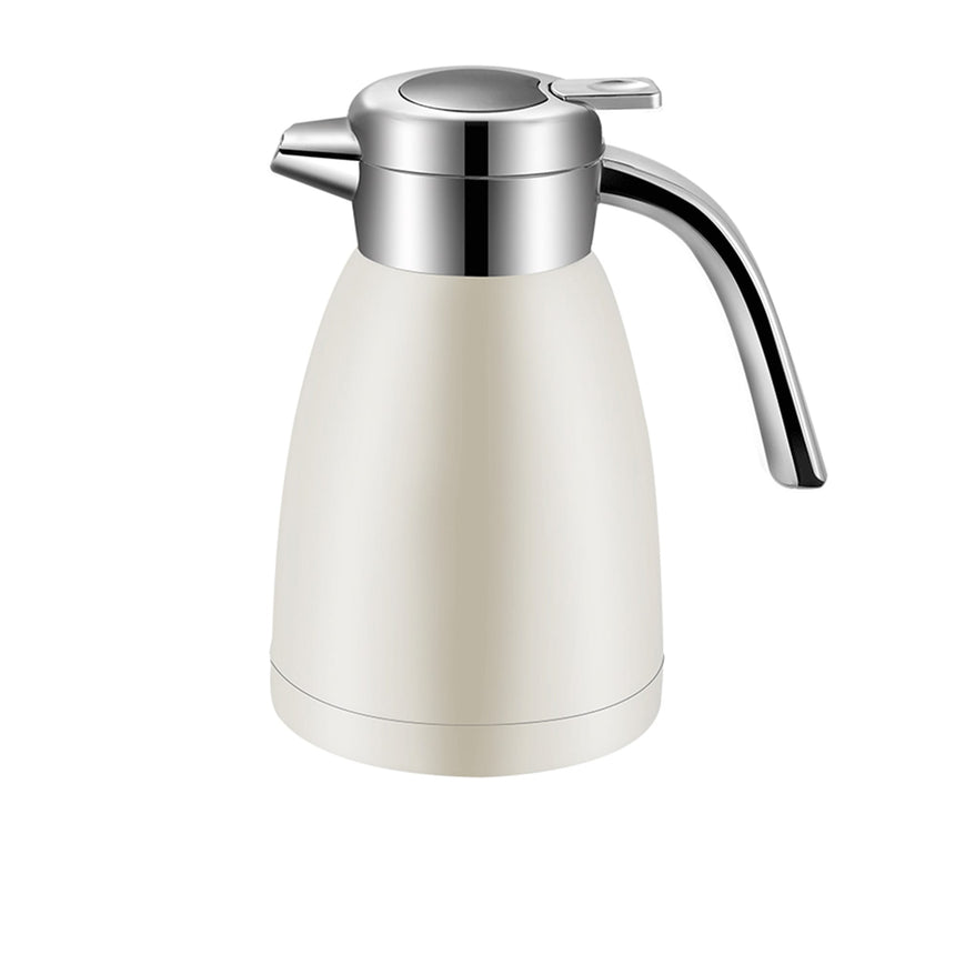 Soga Stainless Steel Insulated Jug 1.8L White - Image 01