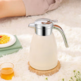 Soga Stainless Steel Insulated Jug 1.8L White - Image 03