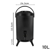 Soga Insulated Beverage Dispenser 10L Black - Image 06