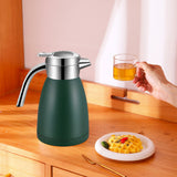 Soga Stainless Steel Insulated Jug 2.2L Green - Image 02