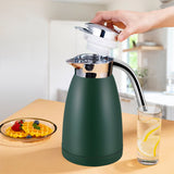 Soga Stainless Steel Insulated Jug 2.2L Green - Image 04