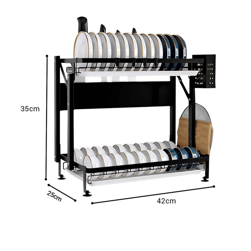 SOGA 2 Tier Dish Rack - Image 06