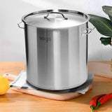 Soga 2pc Stainless Steel Stockpot Set 17L and 33L - Image 04