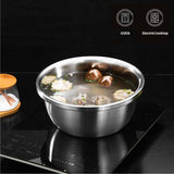 SOGA Stainless Steel Polished Mixing Bowl Set 5pc - Image 05