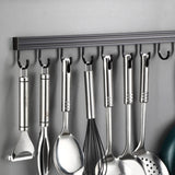 SOGA 8 Hook Wall Mounted Kitchen Utensil Hanger - Image 04