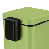 Soga Square Pedal Bin 12L Green - Image 04