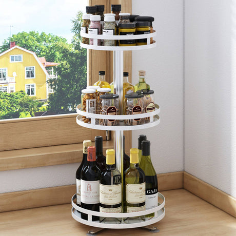 SOGA Round 3 Tier Countertop Seasoning Organiser - Image 02