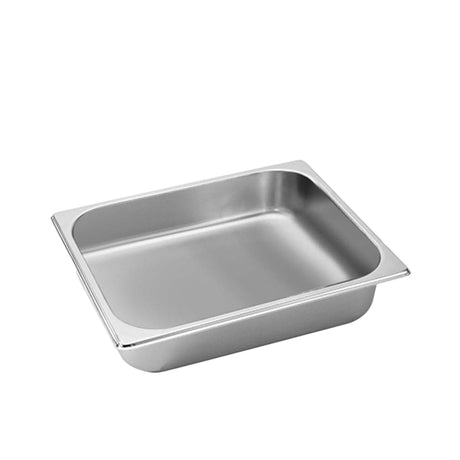 Soga Stainless Steel Gastronorm Pan 1/2 6.5cm Deep - Image 01