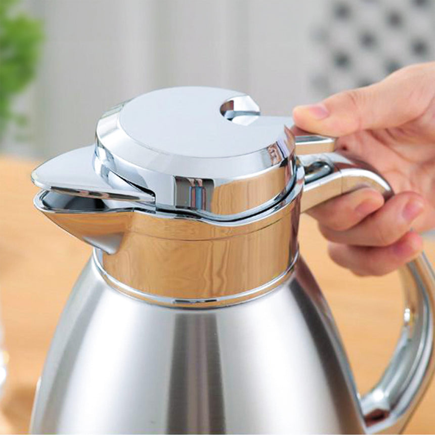 Soga Stainless Steel Insulated Jug 1.8L Silver - Image 06