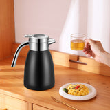 Soga Stainless Steel Insulated Jug 1.2L Black - Image 02