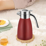 Soga Stainless Steel Insulated Jug 1.2L Red - Image 03