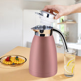 Soga Stainless Steel Insulated Jug 1.8L Pink - Image 04