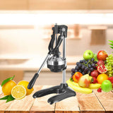 Soga Stainless Steel Manual Juicer Black - Image 02