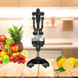 Soga Stainless Steel Manual Juicer Black - Image 03