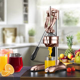 Soga Stainless Steel Manual Juicer Gold - Image 03